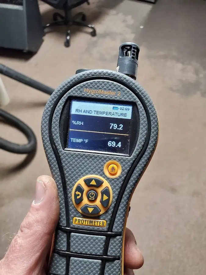 Moisture meter humidity assessment for Fire & Smoke Damage Restoration in Elwood